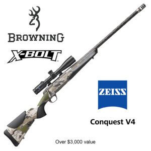 Browning X-Bolt Rifle Drawing
