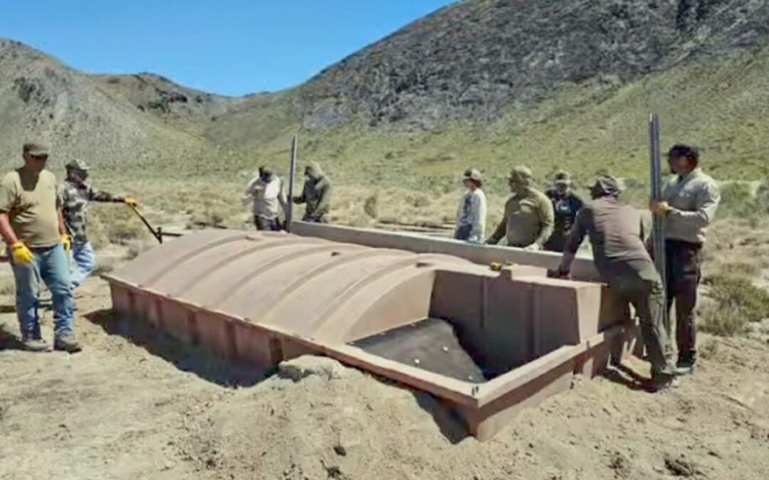 NEWFOUNDLAND MOUNTAINS GUZZLER INSTALLATION