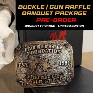 Pre-Order Your UWSF Buckle / Gun Raffle Banquet Package - 2026 Banquet Exclusive